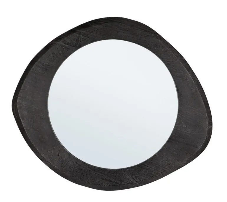 SPECCHIO C-C ERIN NERO 70X60