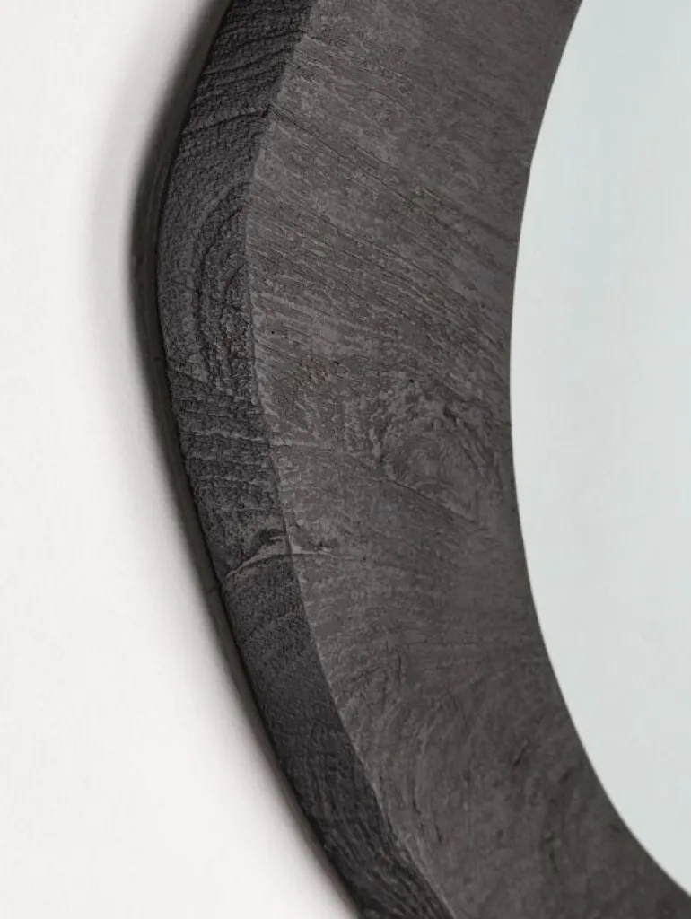 SPECCHIO C-C ERIN NERO 70X60