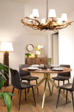 SPECCHIO IN LEGNO - SHERMAN