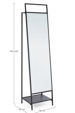 SPECCHIO ST. C-P.ABITI EKBAL NERO