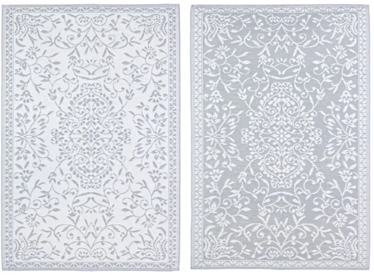 TAPPETO BIANCO GRIGIO 150X210 - ANSEDONIA