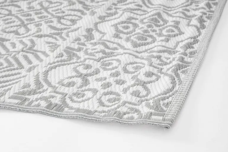 TAPPETO BIANCO GRIGIO 150X210 - SHIRAZ