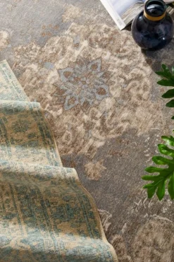 TAPPETO CHREA BLU 155X230