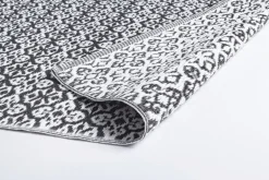 TAPPETO NERO BIANCO 120X180 - TIRRENIA