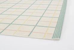 TAPPETO NOUR VERDE BLU GIALLO 200X290