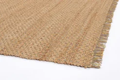 TAPPETO RUANDA MARRONE E COLORI 200X300