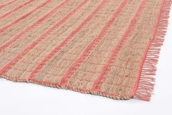 TAPPETO RUANDA MARRONE ROSA 200X300