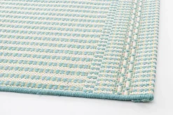 TAPPETO THIERRY BLU BIANCO 160X230