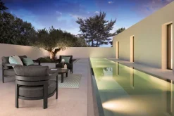 TAPPETO THIERRY BLU BIANCO 160X230