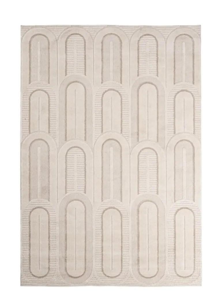 TAPPETO ZINA CREMA GRIGIO 160X230