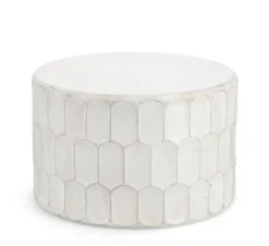 TAVOLINO CAESAR D66 BIANCO