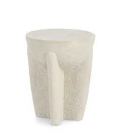 TAVOLINO CAESAR D38 BIANCO