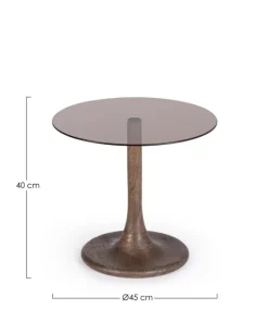 TAVOLINO D45 MARRONE - ABERDEEN