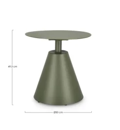 TAVOLINO D50 VERDE - ALOHA