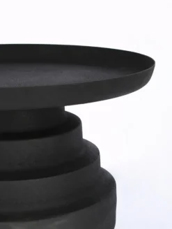 TAVOLINO IN ACCIAIO NERO - AMBA