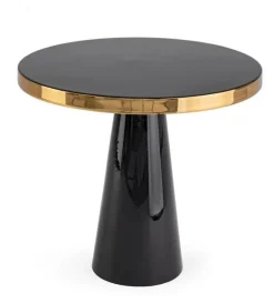 TAVOLINO IN ACCIAIO NERO D51 - NANDIKA