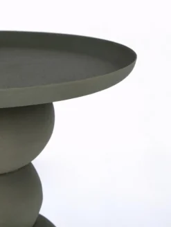 TAVOLINO IN ACCIAIO VERDE - ALPA