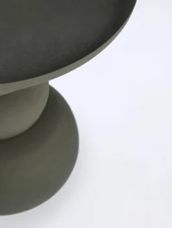 TAVOLINO IN ACCIAIO VERDE - ALPA