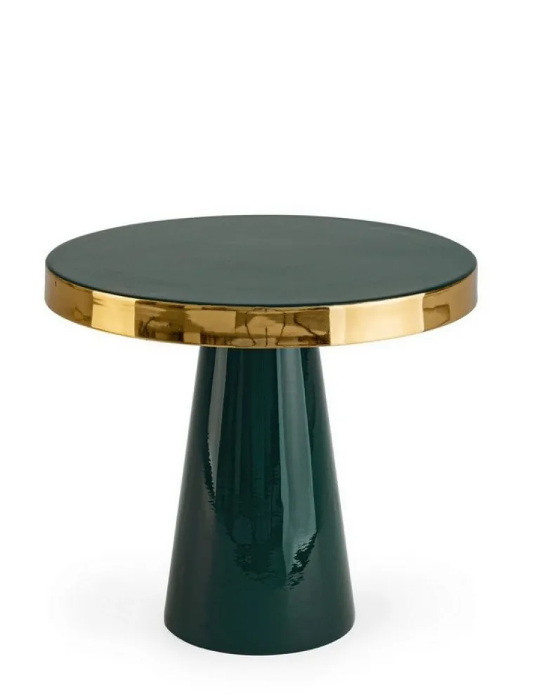 TAVOLINO IN ACCIAIO VERDONE D41 - NANDIKA