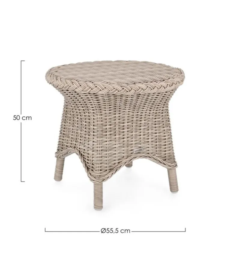 TAVOLINO IN ALLUMINIO - JUPITER