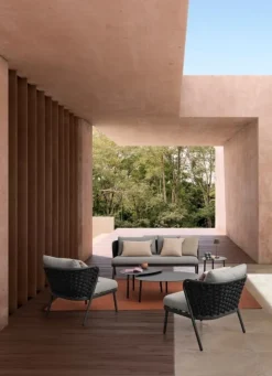 TAVOLINO IN ALLUMINIO ANTRACITE QS22 - SPARKY