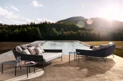 TAVOLINO IN ALLUMINIO ANTRACITE QS22 - SPARKY