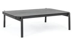 TAVOLINO IN ALLUMINIO ANTRACITE WG21 - FLORENCIA
