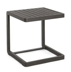 TAVOLINO IN ALLUMINIO ANTRACITE CX23 - KONNOR