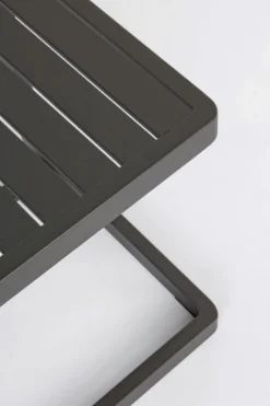 TAVOLINO IN ALLUMINIO ANTRACITE CX23 - KONNOR