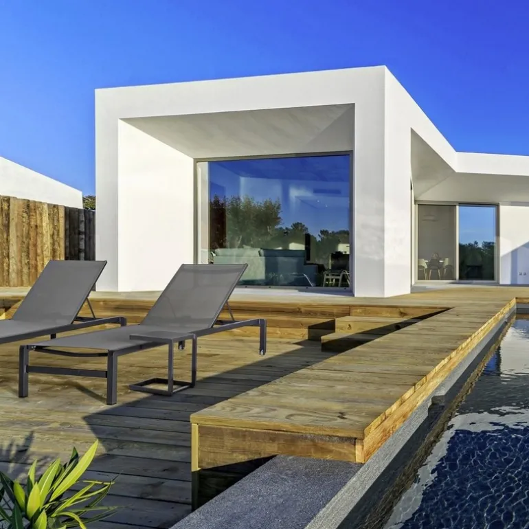 TAVOLINO IN ALLUMINIO ANTRACITE CX23 - KONNOR