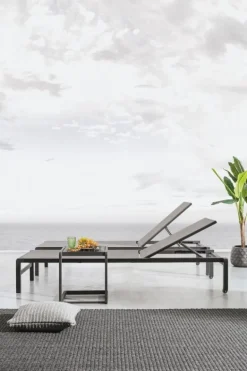 TAVOLINO IN ALLUMINIO ANTRACITE CX23 - KONNOR