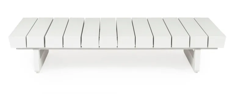 TAVOLINO IN ALLUMINIO BIANCO WG20 - INFINITY