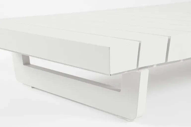 TAVOLINO IN ALLUMINIO BIANCO WG20 - INFINITY