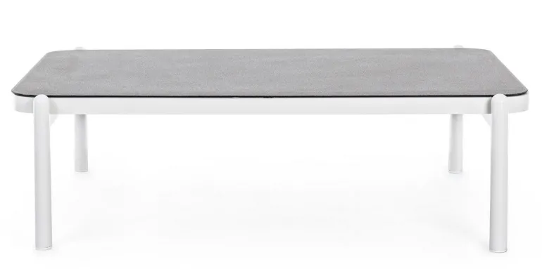 TAVOLINO IN ALLUMINIO BIANCO WG20 - FLORENCIA