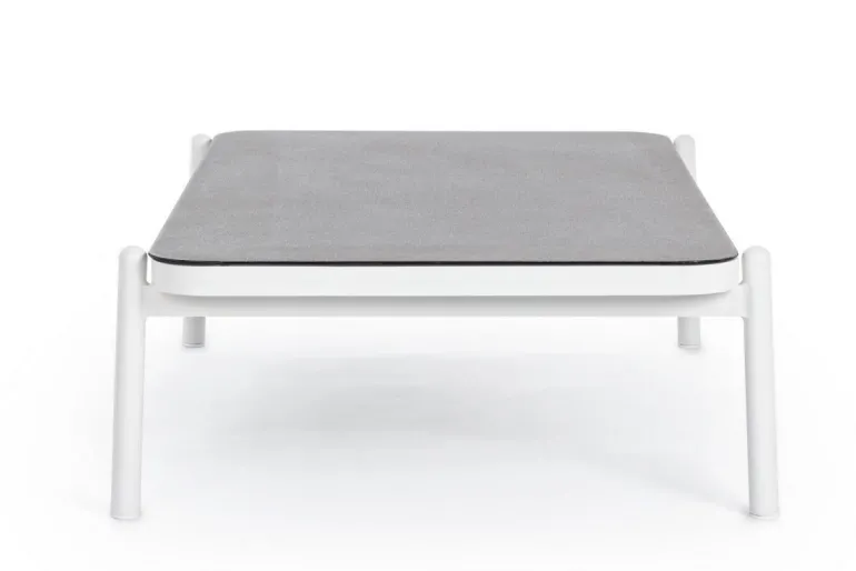 TAVOLINO IN ALLUMINIO BIANCO WG20 - FLORENCIA