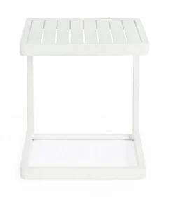 TAVOLINO IN ALLUMINIO BIANCO CX21 - KONNOR