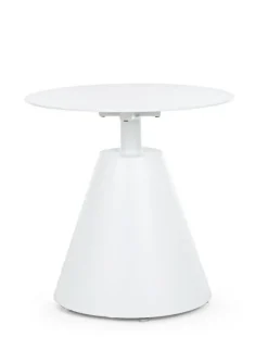 TAVOLINO IN ALLUMINIO D50 BIANCO XK04- ALOHA