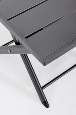 TAVOLINO IN ALLUMINIO GIRGIO SCURO - TAYLOR
