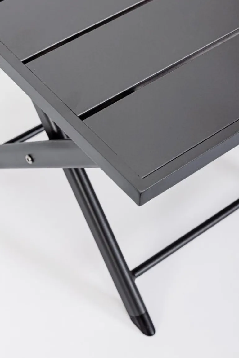 TAVOLINO IN ALLUMINIO GIRGIO SCURO - TAYLOR
