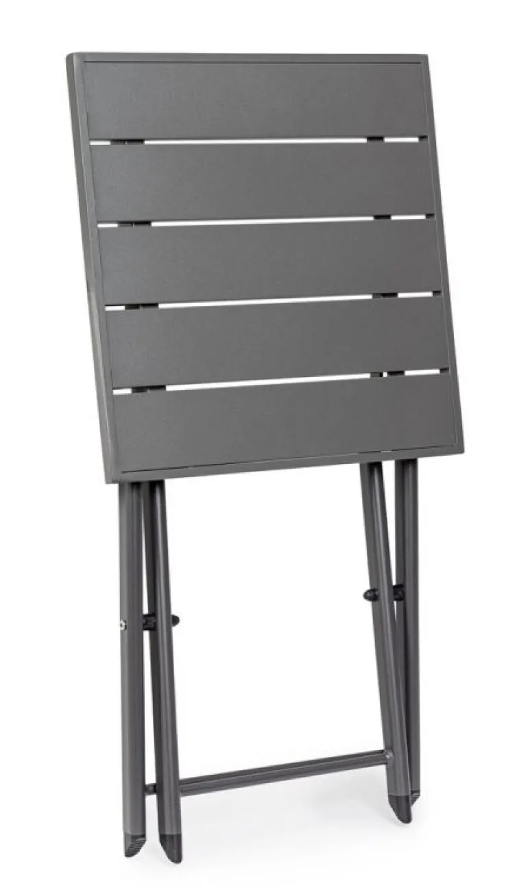 TAVOLINO IN ALLUMINIO GIRGIO SCURO - TAYLOR