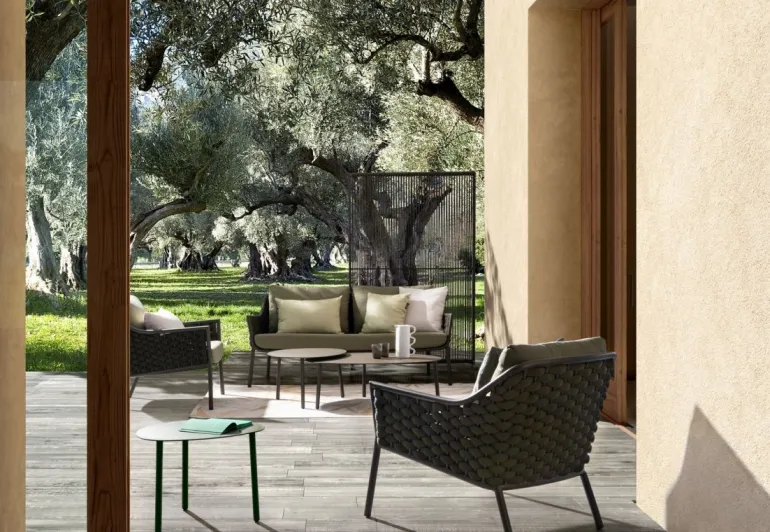 TAVOLINO IN ALLUMINIO OLIV QS24 - SPARKY