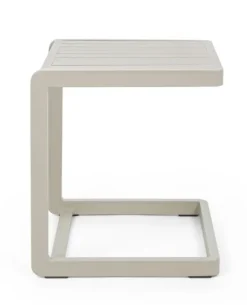 TAVOLINO IN ALLUMINIO 40X40 - KONNOR RASTIN