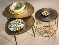 TAVOLINO IN ALLUMINIO 64X72 - KARIMA