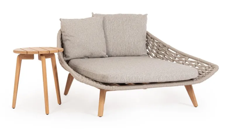 TAVOLINO IN CORDA D45 - TAMIRES