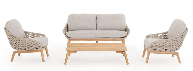 TAVOLINO IN CORDA 120X70 - TAMIRES