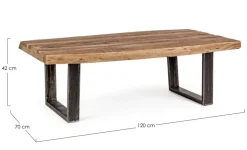 TAVOLINO IN LEGNO - ELMER