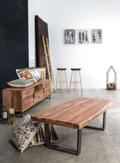 TAVOLINO IN LEGNO - ELMER