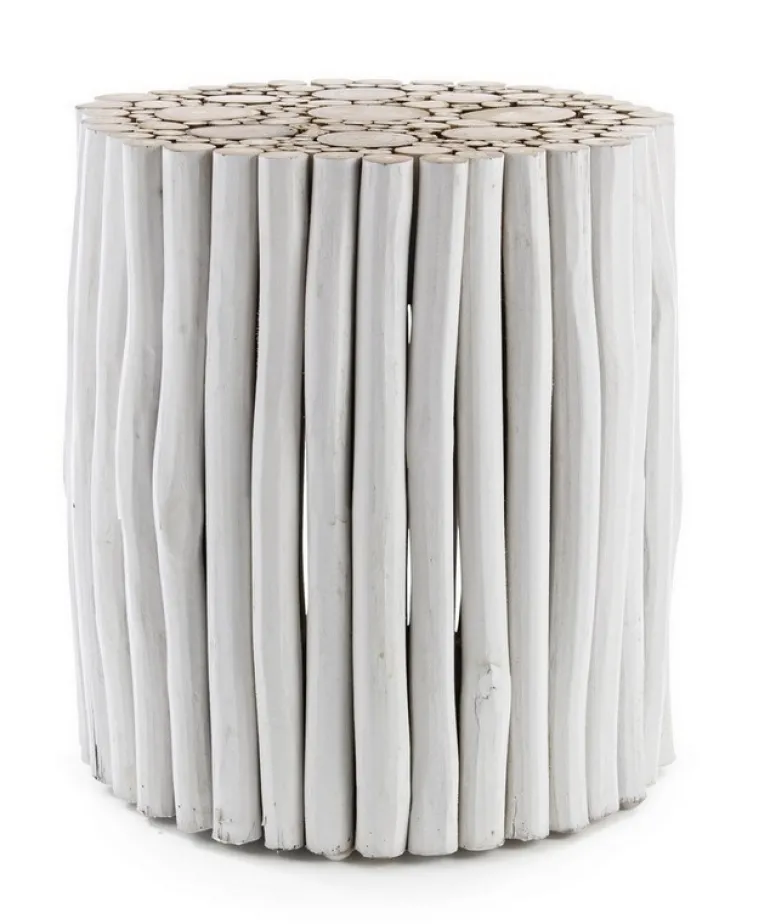 TAVOLINO IN LEGNO BIANCO - GUADALUPE