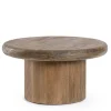 TAVOLINO IN LEGNO BROWN D75 - LOPEZ