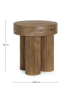 TAVOLINO IN LEGNO BROWN D45 - DACCA